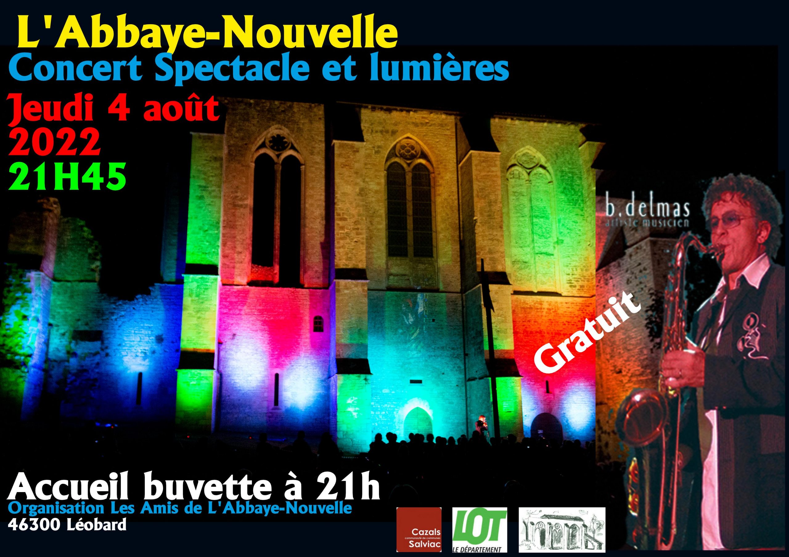 Son et lumière le 5 août 2022 à 21h45
